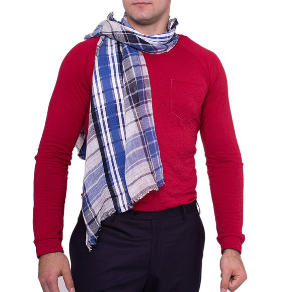 Etro Scarf Women size 48X180 White